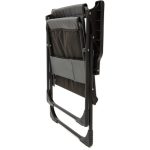 Moniev 2 Adet Kamp Sandalyesi Katlanır Piknik Sandalye Oval Bardaklıklı Gri - Görsel 6