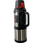 Vacuum 4 Litre Aile Boy Paslanmaz Çelik Okadi Termos - Görsel 2