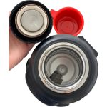 Vacuum 4 Litre Aile Boy Paslanmaz Çelik Okadi Termos - Görsel 3