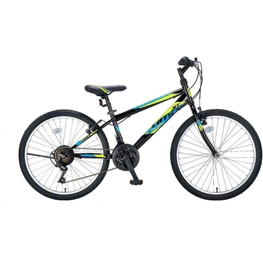 110000810775148.jpg Ümit 2433 Explorer Erkek Dağ Bisikleti V 24 Jant 21 Vites Siyah Lime - Görsel 1