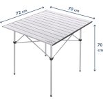 Panipal Outdoor Alüminyum, Katlanabilir Kamp ve Piknik Masası, Omuz Askılı Taşıma Çantasıyla Xl - Görsel 5