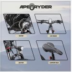 Ape Ryder  Buffalo-F Orta Süspansiyonlu Elektrikli Bisiklet - Görsel 10