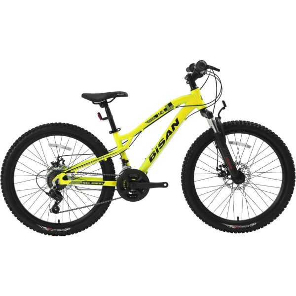 Bisan Kdx 2800 M.disk 24 Jant 32K Dağ Bisikleti Sarı