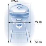 Napoleon Pro22k-Leg Kömürlü Barbekü | Kömürlü Mangal 57 cm - Görsel 9