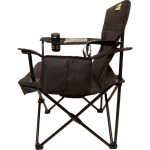 Funky Chairs Cool Ice Siyah Lüks Kamp Sandalyesi - Görsel 4