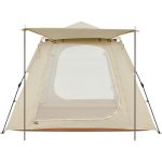 Kingcamp Positano 4 Kişilik Otomatik Kurulum Çadır Sand - Görsel 3