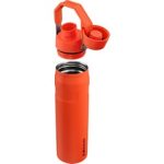 Stanley The Aerolight Iceflow Su Matarası Fast Flow 0.6 L Tigerlily - Görsel 3