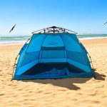 4 Kişilik Otomatik Plaj Çadırı Plaj Güneşliği Tente Gölgelik Otomatik Çadır - Görsel 5