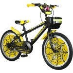 20 Jant Wimexs  6-10 Yaş  Siyah Sarı  Çocuk Bisikleti - Görsel 2