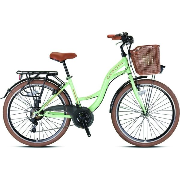 Geroni Kron Geroni Sırıo 24 Jant V Fren Unisex - 21 Vites Mint Yeşili