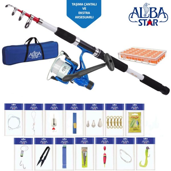 AlbaStar Tam Takım Göl ve Deniz Olta Seti
