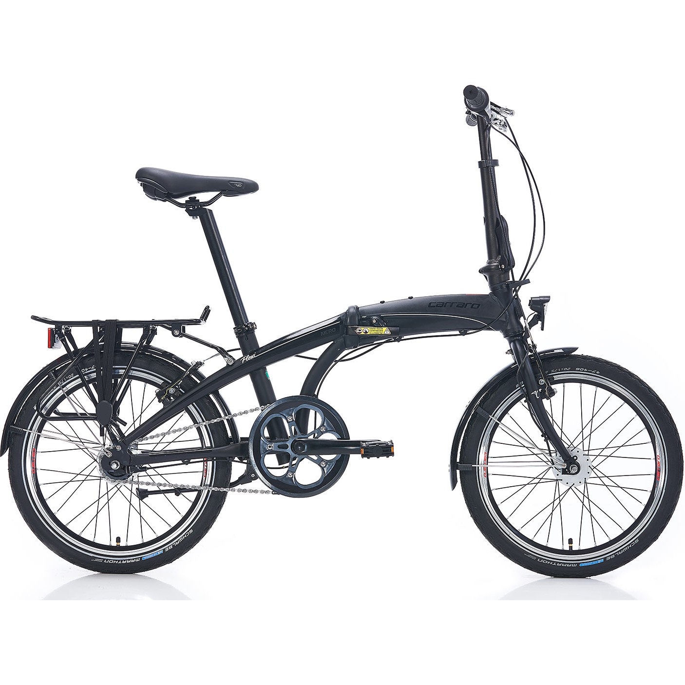 110000914868462.jpg Carraro Flexi Nero 20 Jant Nexus Vites Katlanabilir Bisiklet - Görsel 1