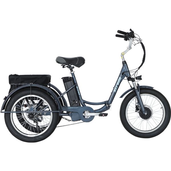 Strada Cycles E-Vibe Hidrolik Disk 20 Jant Üç Tekerlekli Elektrikli Bisiklet