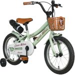 CESA BİSİKLET Cesa Bikes Coffee Collectıon 16 Jant Özel Kabartma Etiket 4-7 Yaş Pastel Yeşil Çocuk Bisikleti