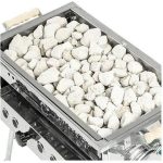 Gürsaç Tüplü Lav Taşlı 35*45cm Mangal Seti - Görsel 2