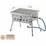 Gürsaç Tüplü Lav Taşlı 35*45cm Mangal Seti - Görsel 3