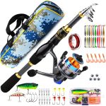 Valkyrie 1.8m Çantalı Motorlu Spin Olta Seti Silikon Rapala Misina Jighead Herşey Dahil Tam Set Ultra Hafif Tasarım