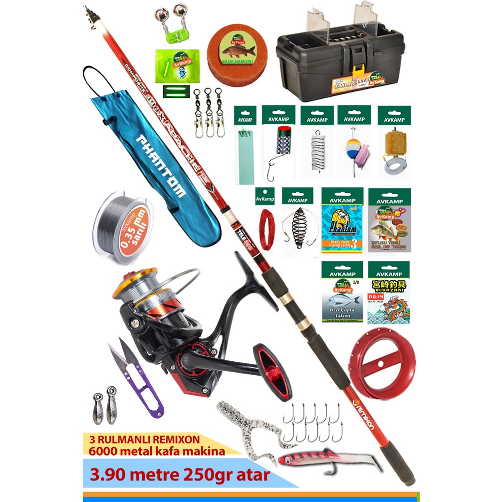 110000949982903.jpg Phantom Profesyonel Göl ve Deniz Olta Takımı - Görsel 1