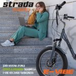 Strada Cycles E-Vibe Hidrolik Disk 20 Jant Üç Tekerlekli Elektrikli Bisiklet - Görsel 9
