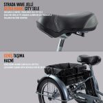 Strada Cycles E-Vibe Hidrolik Disk 20 Jant Üç Tekerlekli Elektrikli Bisiklet - Görsel 10