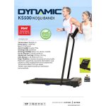 Dynamic KS500 Ultra Slim Enerji Tasarruflu Sessiz Uzaktan Kumandalı Bluetoothlu Koşu ve Yürüyüş Bandı - Görsel 8