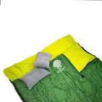 KS Kampseti Kampseti Yeşil 3 Kişilik Çadır 2 Uyku Tulumu 2 Yastık - 2 Kamp Sandalyesi ve Masa Seti - Görsel 4