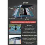 4 Kişilik Tam Otamatik Tenteli Kamp Çadırı Portatif Anti-Uv Outdoor Plaj Piknik Çadırı - Görsel 3