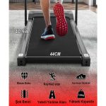 Reidan Eğim Aparatlı 2hp Yürüme ve Koşu Bandı 7 Katmanlı  Uzaktan Kumandalı Portatif Katlanabilir Koşu Cihazı Aleti - Görsel 5