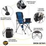 Funky Chairs River Side Katlanabilir Kamp Sandalyesi - Görsel 3