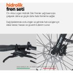 Stradacycles E-Spido Hidrolik Disk 20 Jant Katlanabilir Elektrikli Bisiklet - Görsel 4