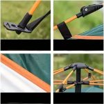 3 Kişilik Çift Katmanlı Tam Otomatik Kamp Çadırı 220x200x145cm - Görsel 5