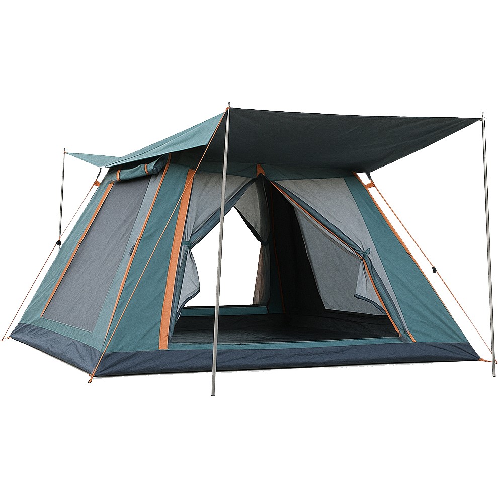 110001006975313-1.jpg Yek Outdoor 6 Kişilik Tam Otomatik Tenteli Kamp Çadırı 270x270x170cm - Görsel 1