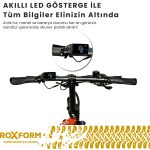 Roxform R-111 Elektrikli Katlanabilir Bisiklet 15AH Shimano Altus Hidrolik Fren Alüminyum Kadro - Görsel 3