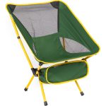 Uniqamping  Ergo Ergonomik Katlanır Kamp Sandalyesi Yeşil/sarı - Görsel 3