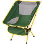 Uniqamping  Ergo Ergonomik Katlanır Kamp Sandalyesi Yeşil/sarı - Görsel 5