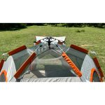 Tam Otomatik Su ve Rüzgar Geçirmez Gölgelikli Altıgen Çadır Aile Çadırı 280*240*155 cm - Görsel 3