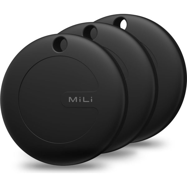 Mitag Airtag (Sadece Apple Uyumlu) Konum Takip Cihazı, Mfı Sertifikalı, 3'lü Paket, Siyah