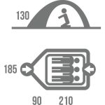 Husky Beast 3 Kişilik Çadır, Yeşil - Görsel 4