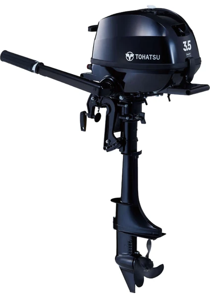 Tohatsu 3.5hp Kısa Şaft Manuel 4 Zamanlı Deniz Motoru